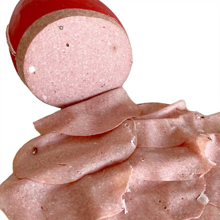 Mortadella classica e al pistacchio artigianale da 1 kg Muggeri